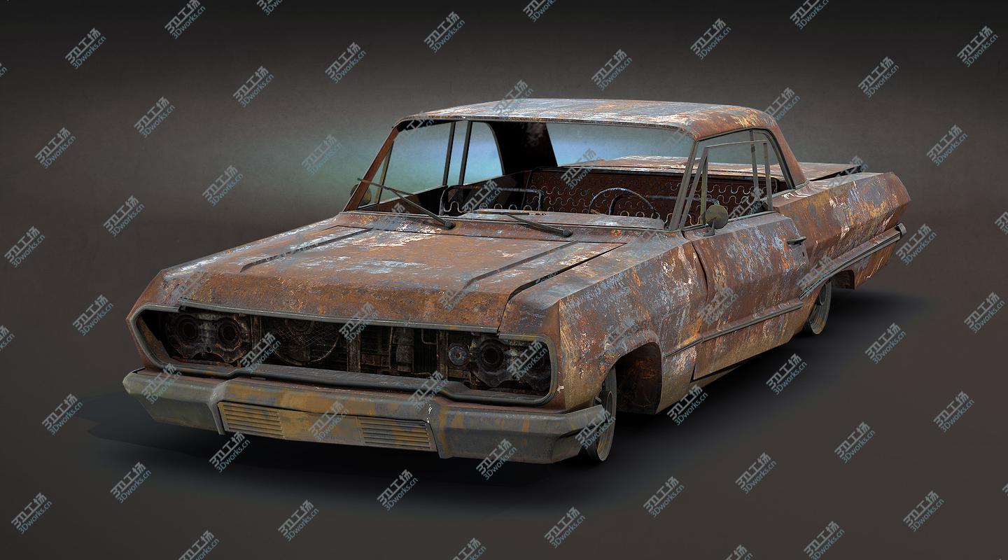 images/goods_img/2021040232/Burnt Cars Set 01 3D model/2.jpg